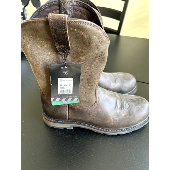 Ariat Groundbreaker Pull-On Steel Toe Work Boots, NWT, 12 - Picture 3 of 8